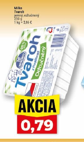 Milko Tvaroh jemný, odlučnený