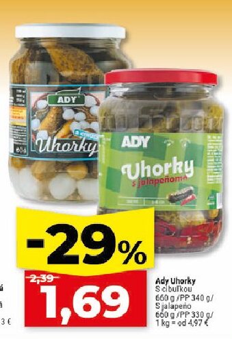 Ady Uhorky S cibuľkou
