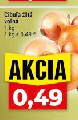 Cibuľa žltá
