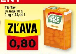 Tic Tac Orange