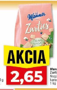 Manner Zarties Nugát, Slaný karamel