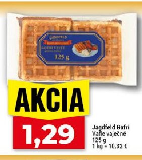 Jagdfeld Gofri Vafle vaječné
