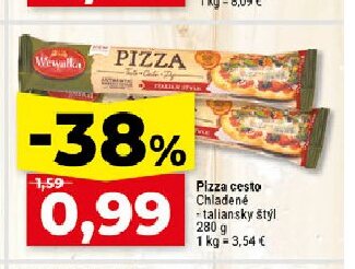 Pizza cesto Chladené - taliansky štýl