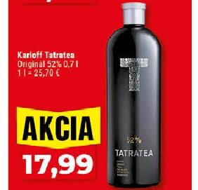 Karloff Tatrates Originál