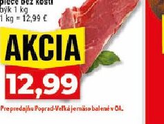 Hovädzie plece bez kosti býk