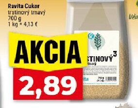 Ravita Cukor trstinový tmavý