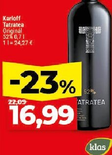 Karloff Tatratea Originál
