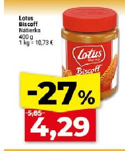 Lotus Biscoff Nátierka