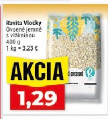Ravita Vločky Ovsené jemné s vlákninou