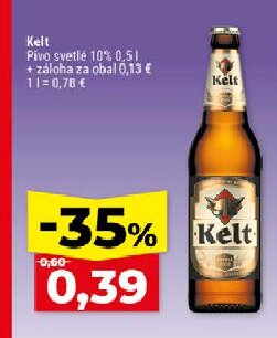 Kelt Pivo svetlé 10%