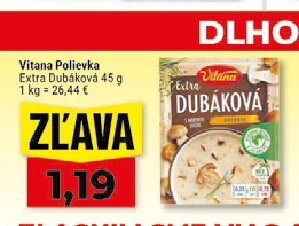 Vitana Polievka Extra Dubáková