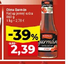 Otma Gurmán Kečup jemný extra