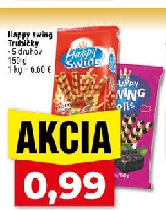 Happy swing Trubičky