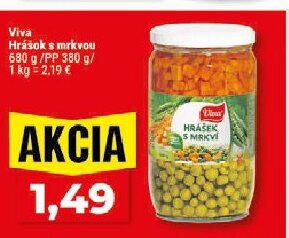 Viva Hrášok s mrkvou