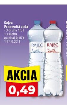Rajec Pramenitá voda