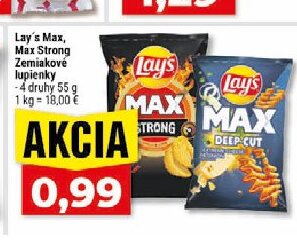 Lay's Max, Max Strong Zemiakové lupienky