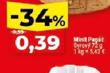 Minit Pagáč Syrový