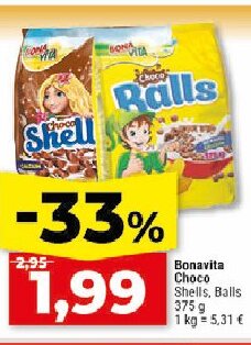 Bonavita Choco Shells, Balls