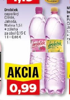 Drobček neperlivý Citrón, Jahoda, Malina