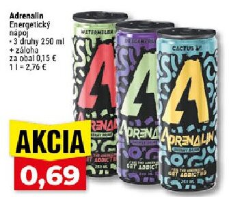 Adrenalin Energetický nápoj