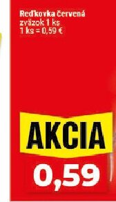 Reďkovka červená