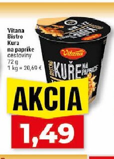 Vitana Bistro Kura na paprike cestoviny