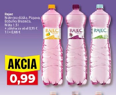 Rajec Materina dúška, Púpava, Bobuľka Brusnica, Mäta