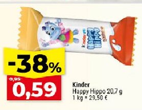 Kinder Happy Hippo