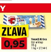 Veselá Kráva Sýr a krup