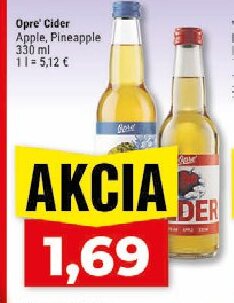 Opre Cider Apple, Pineapple