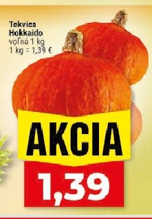 Tekvica Hokkaido voľná