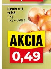 Cibuľa žltá