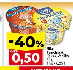 Nika Tvaroháčik Kakao, Vanilka