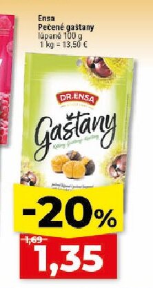 Ensa Pečené gaštany lúpané