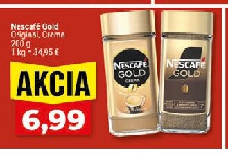 Nescafé Gold Original, Crema