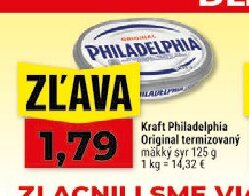 Kraft Philadelphia Original termizovaný mäkký syr