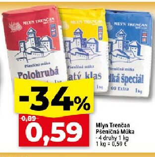 Mlyn Trenčan Pšeničná Múka