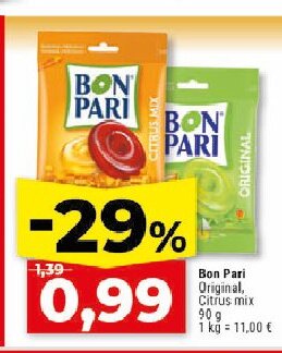 Bon Pari Original, Citrus-mix