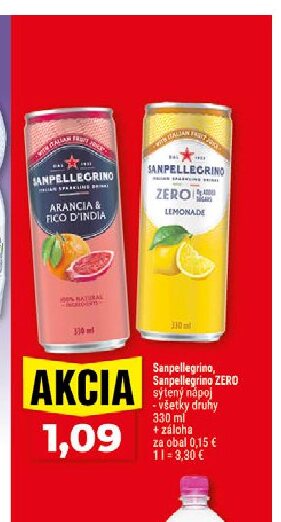 Sanpellegrino, Sanpellegrino ZERO sýtený nápoj