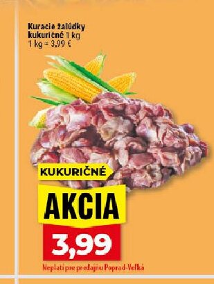 Kuracie žalúdky kukuričné