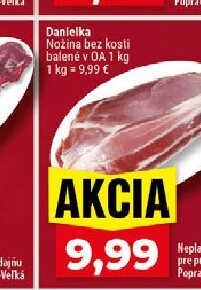 Danielka Nožina bez kosti balené v OA