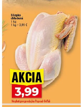 Sliepka chladená