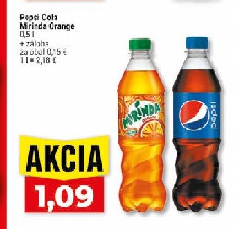 Pepsi Cola Mirinda Orange