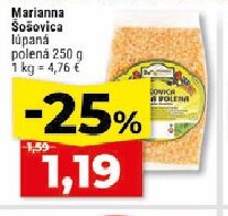 Marianna Šošovica lúpaná polená