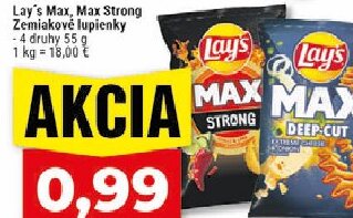 Lay's Max, Max Strong Zemiakové lupienky