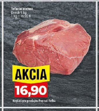 Teľacie stehno Orech