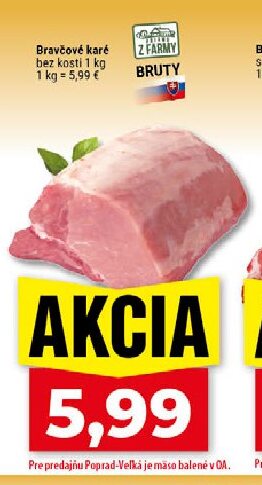 Bravčové karé bez kosti