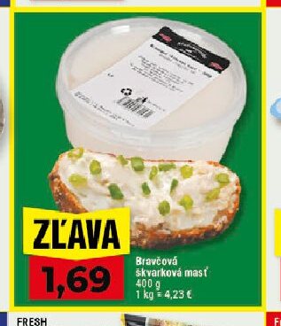 Bravčová škvarková masť