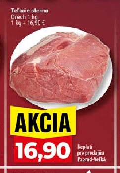 Teľacie stehno Orech