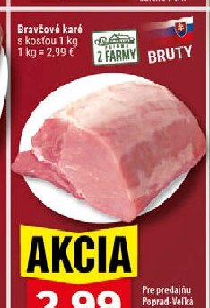 Bravčové karé s kosťou